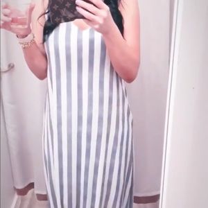 Striped Maxi Dress